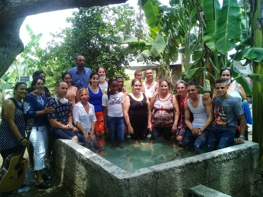 Baptism in Cuba